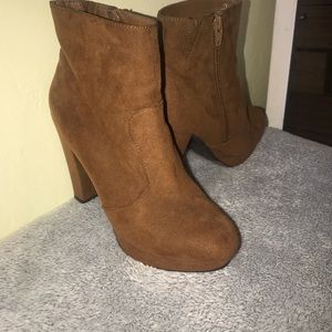 brown booties